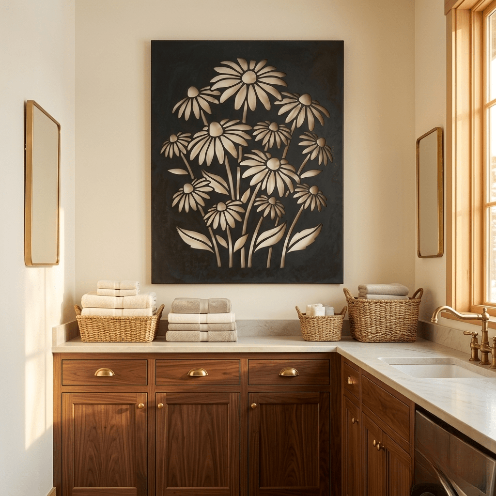 The Black Eyed Susans - Metal Wall Art - Forge - Anthem Classic