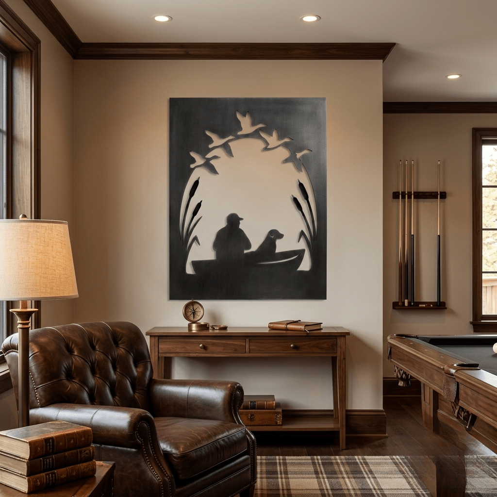 The Boat Hunt - Metal Wall Art - Forge - Anthem Classic