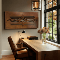 The Bordado - Metal Wall Art - Oxide