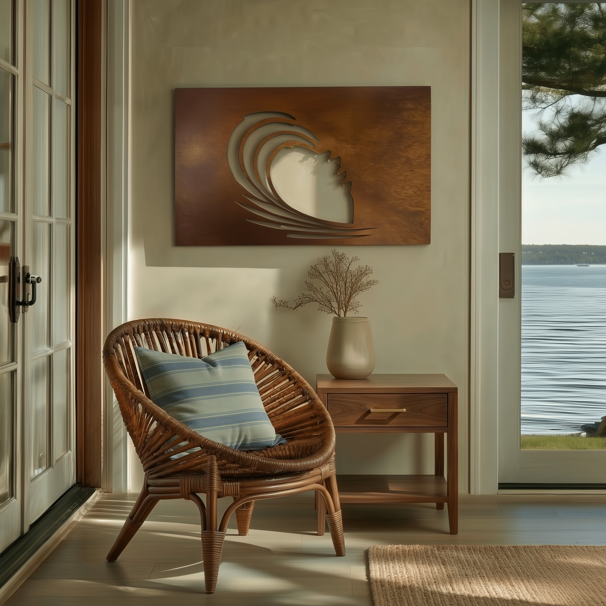 The Breakwater - Metal Wall Art - Anthem Classic