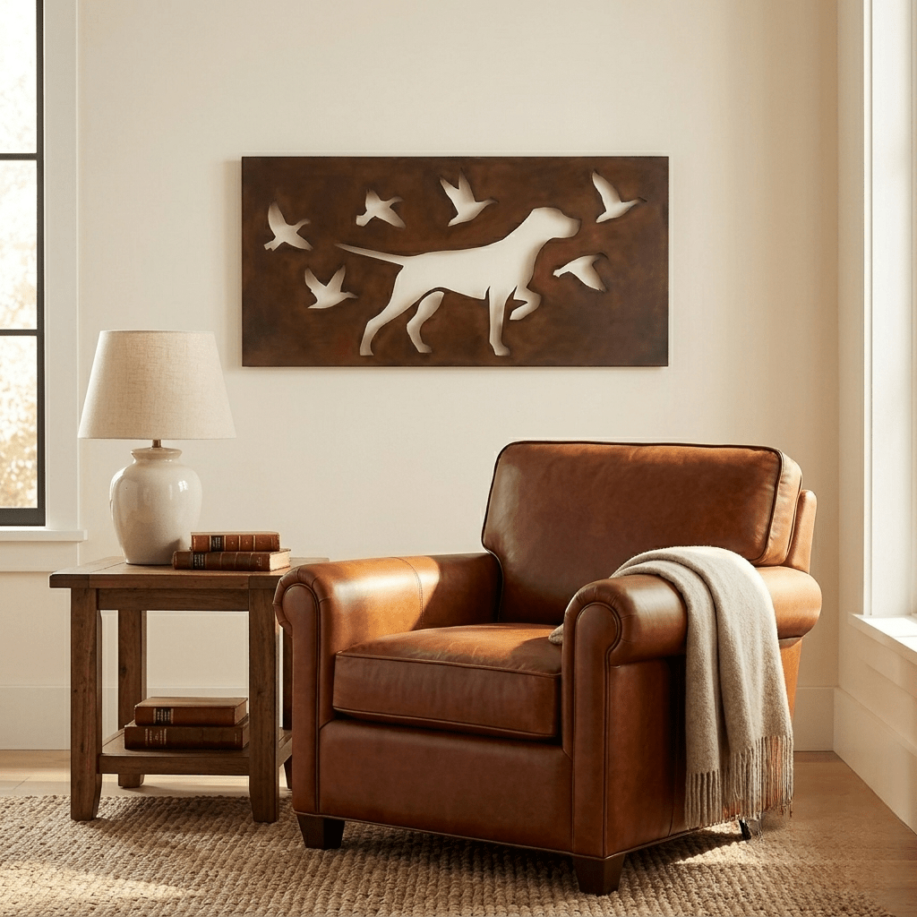 The Buddy - Metal Wall Art - Umber - Anthem Classic