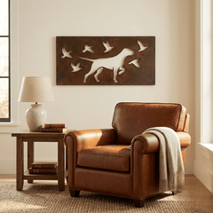 The Buddy - Metal Wall Art - Umber - Anthem Classic