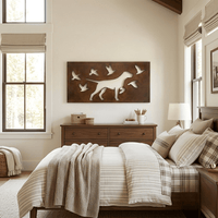 The Buddy - Metal Wall Art - Umber