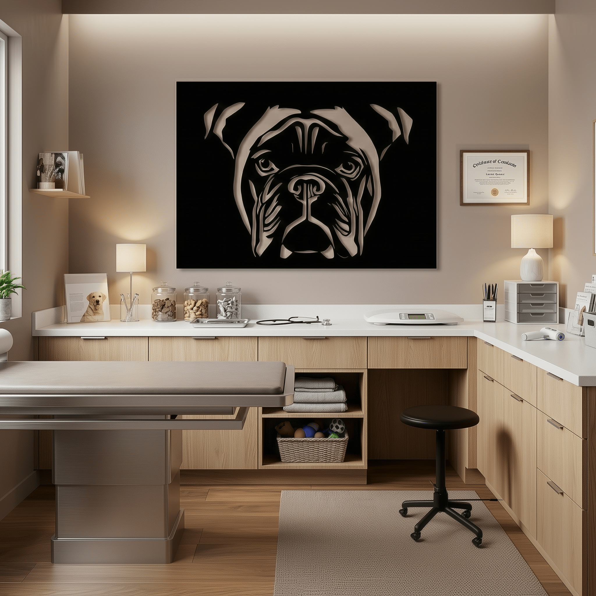 The Bulldog - Metal Wall Art - Anthem Classic