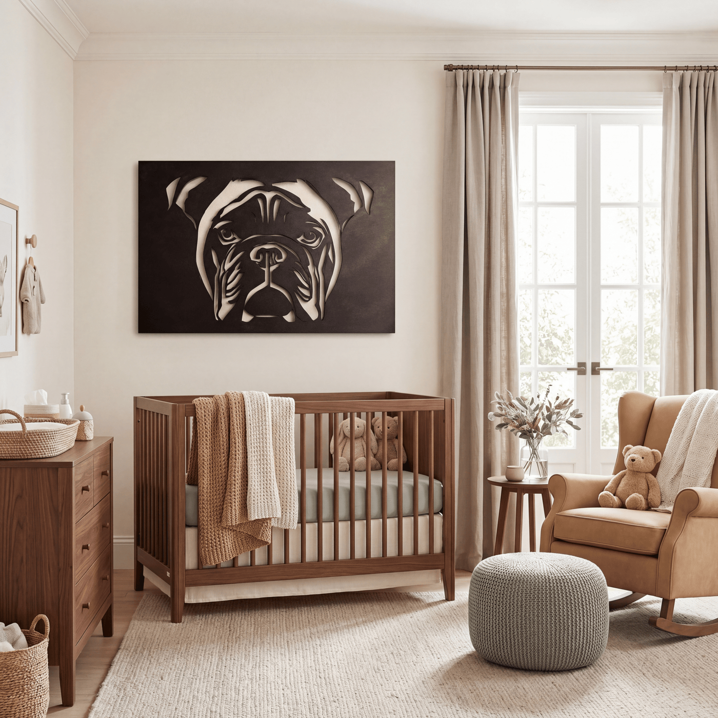 The Bulldog - Metal Wall Art - Forge - Anthem Classic