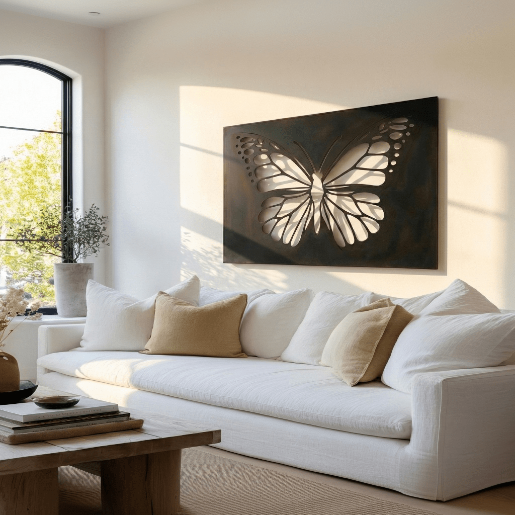 The Butterfly - Metal Wall Art - Anthem Classic