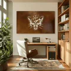 The BYU Cat - Metal Wall Art - Landscape - Anthem Classic