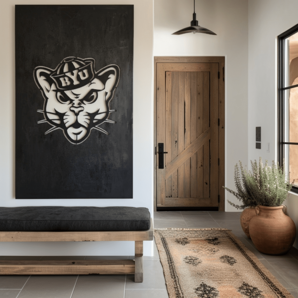 The BYU Cat - Wall Art - Portrait Forge - Anthem Classic
