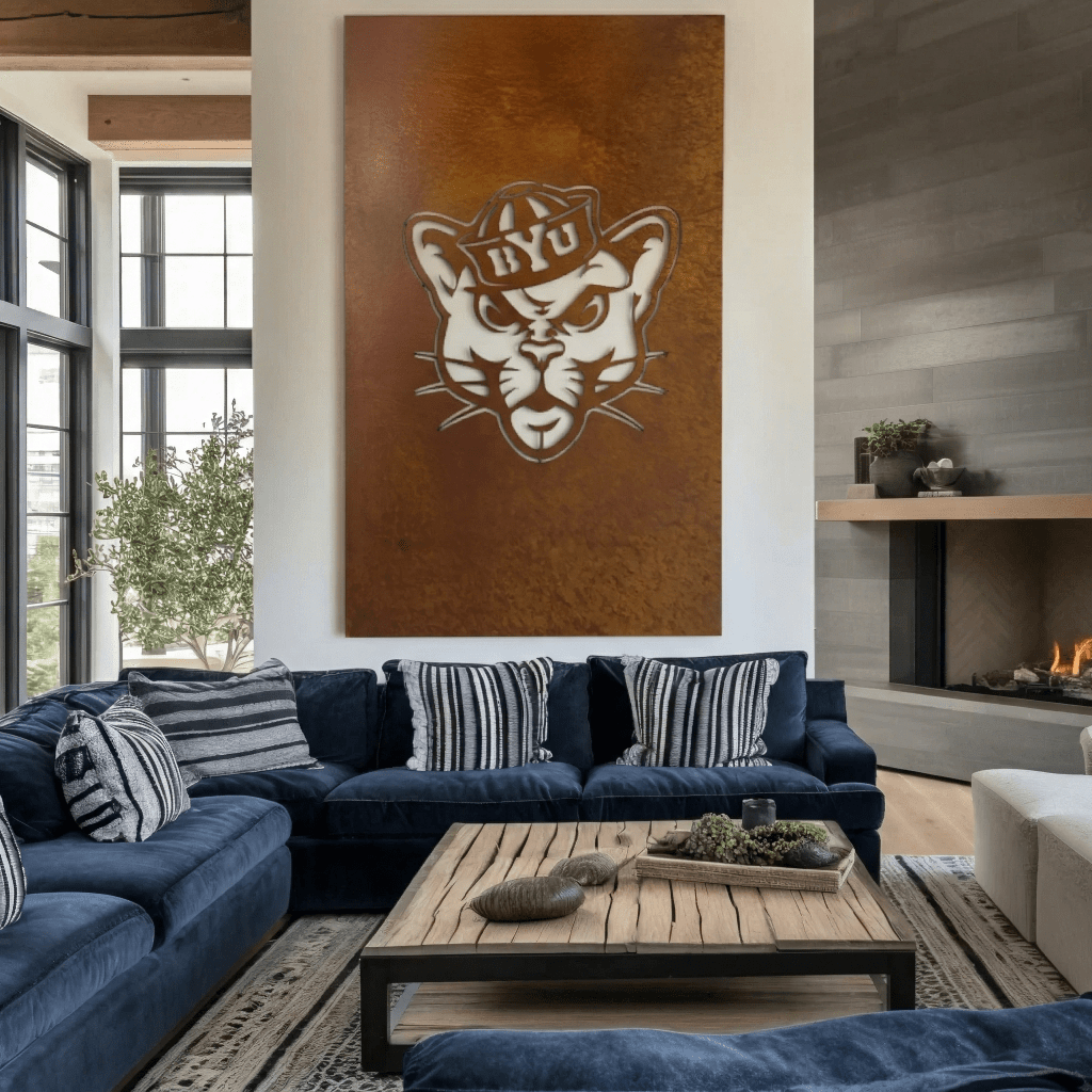 The BYU Cat - Wall Art - Portrait Forge - Anthem Classic