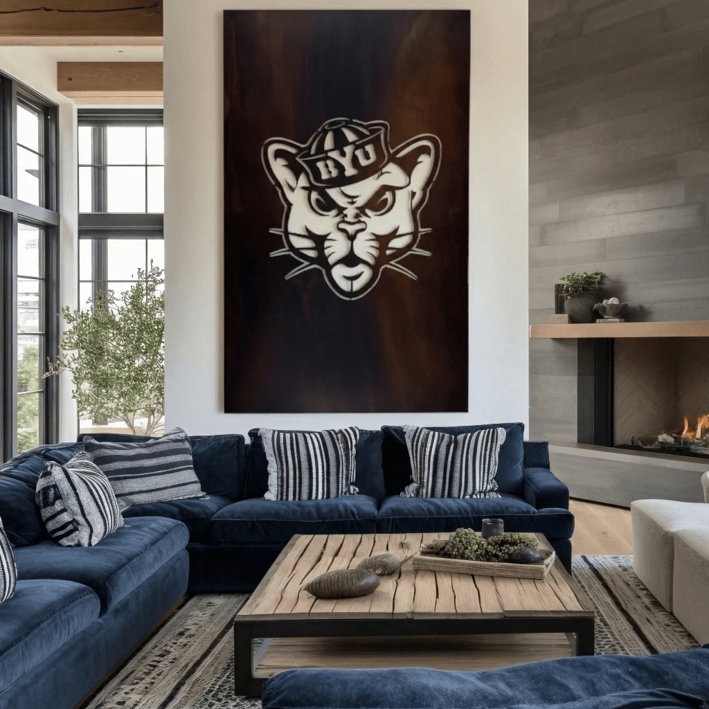 The BYU Cat - Wall Art - Portrait Forge - Anthem Classic