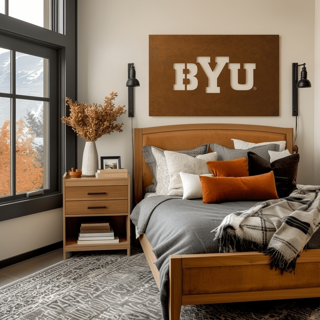 The BYU - Metal Wall Art - Landscape Umber - Anthem Classic