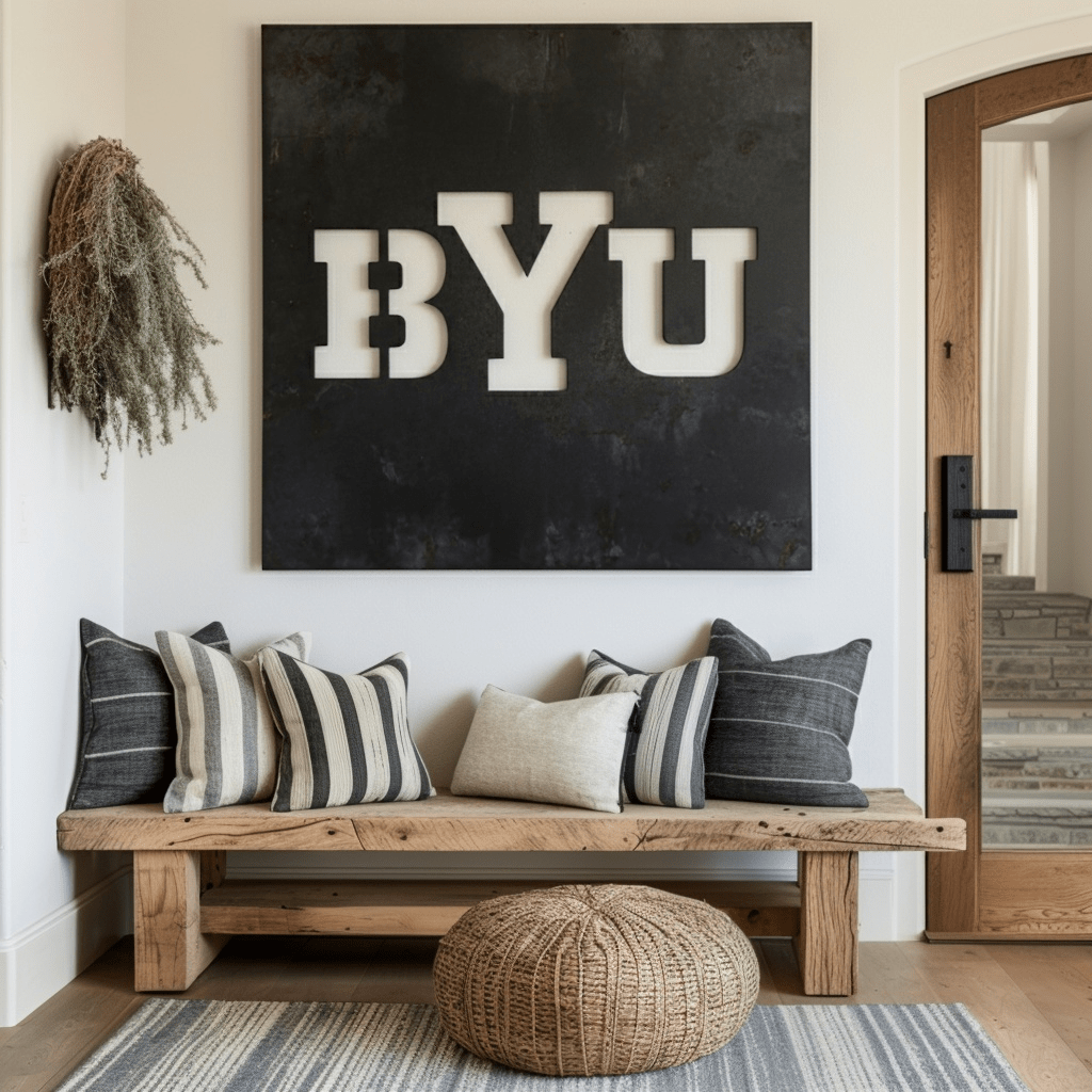 The BYU - Metal Wall Art - Square Forge - Anthem Classic