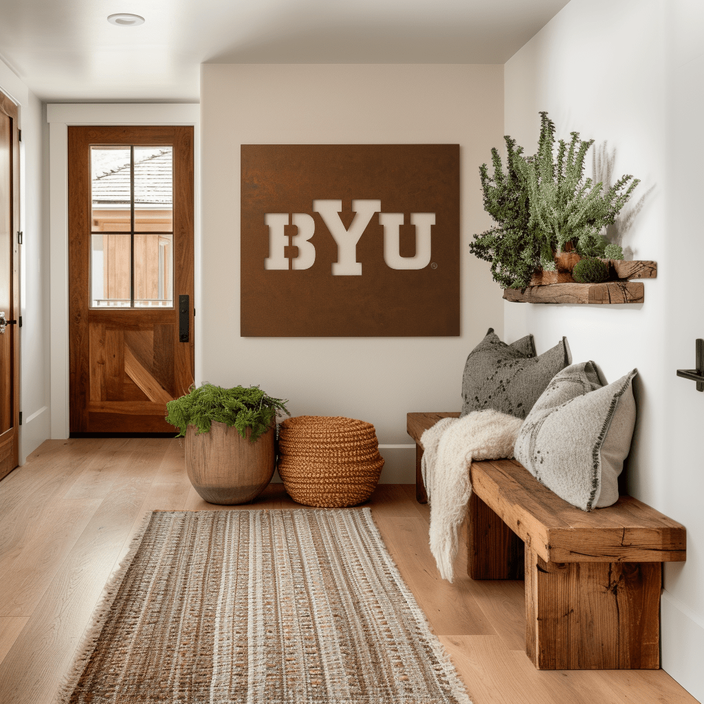 The BYU - Metal Wall Art - Square Umber - Anthem Classic