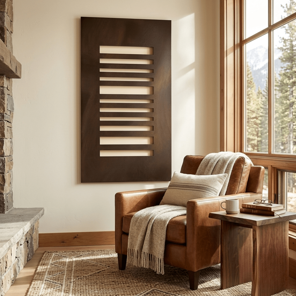 The Cadence - Metal Wall Art - Umber - Anthem Classic