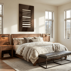 The Cadence - Metal Wall Art - Umber - Anthem Classic