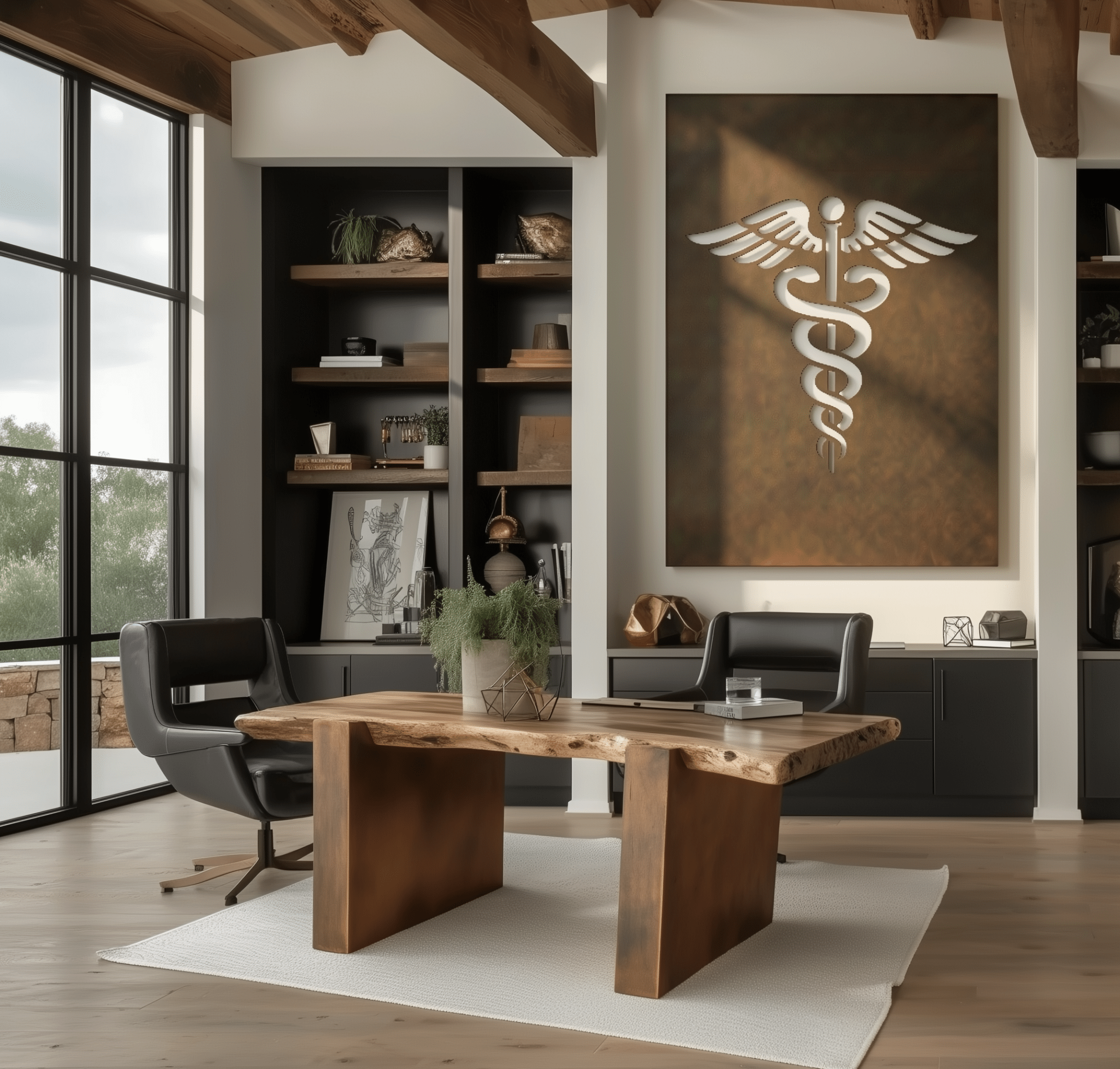 The Caduceus - Metal Wall Art - Anthem Classic