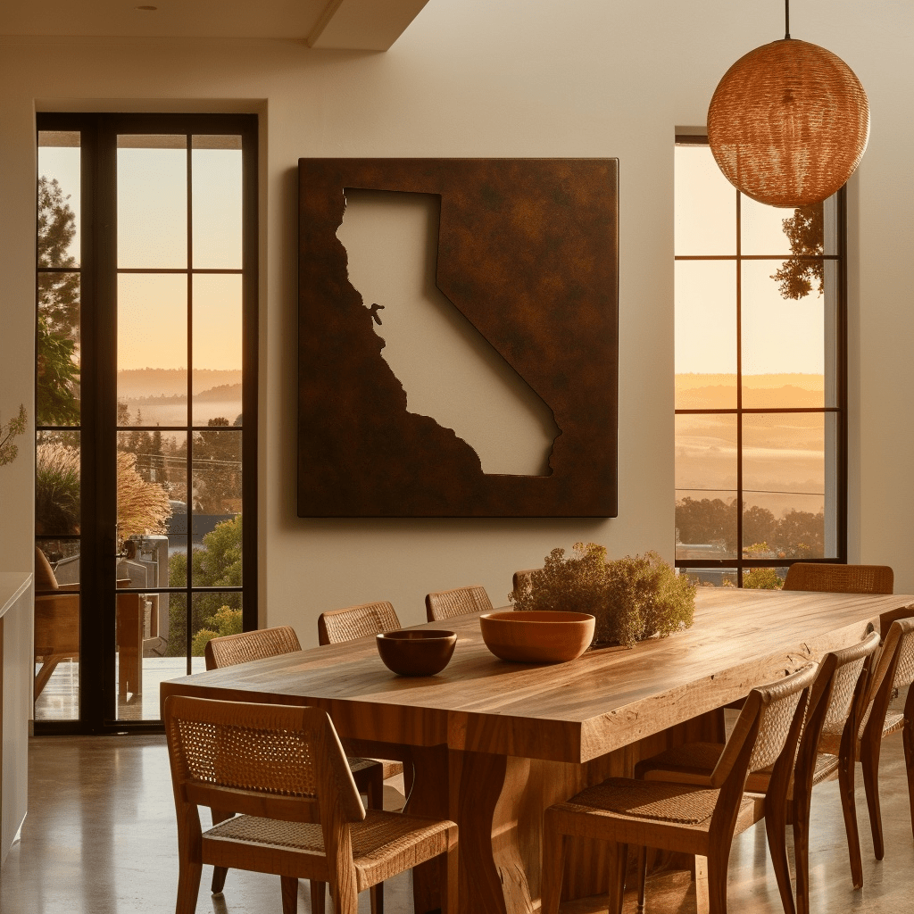 The California - Metal Wall Art - Anthem Classic