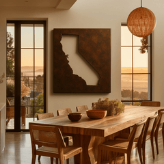 The California - Metal Wall Art - Anthem Classic