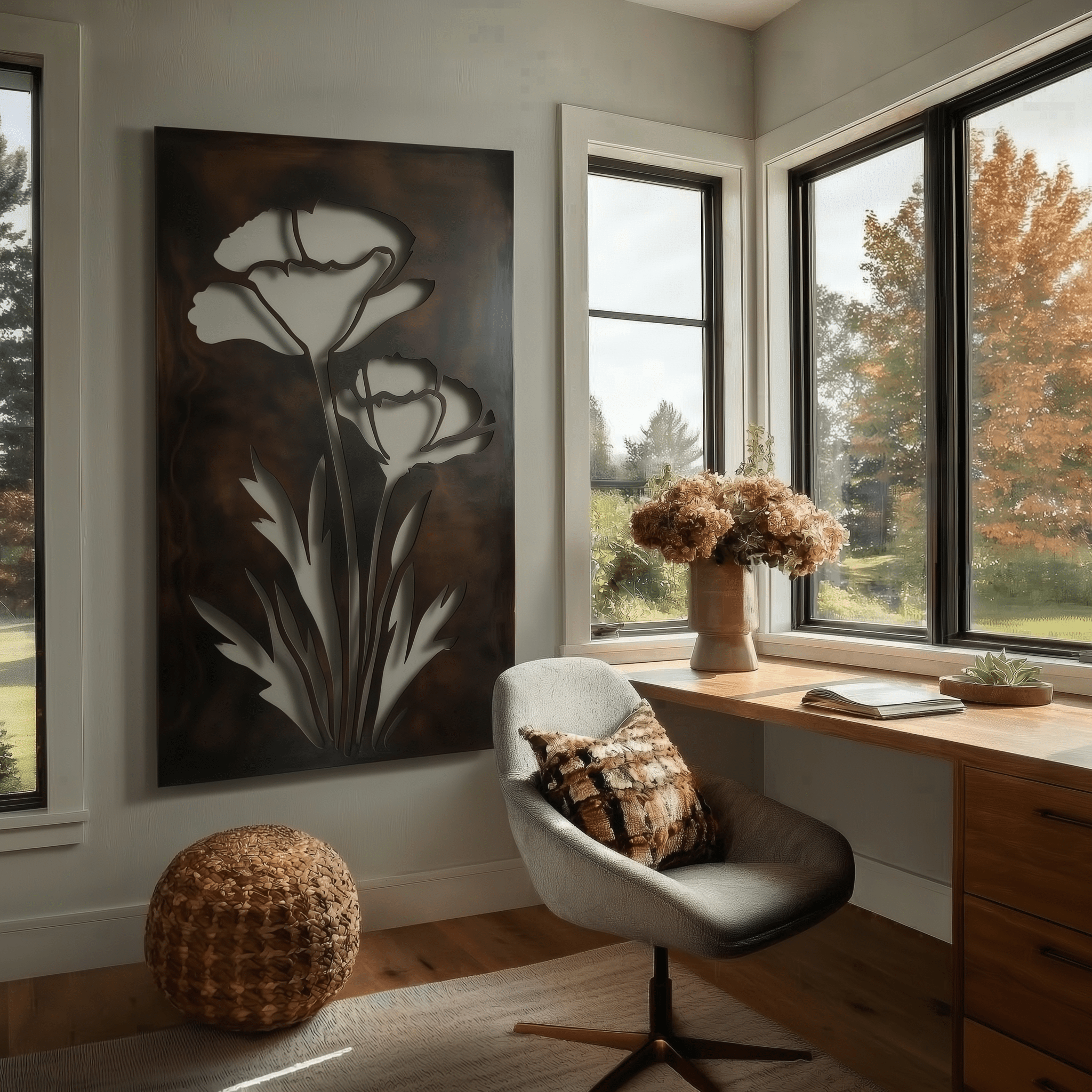 The California Poppy - Metal Wall Art - Anthem Classic