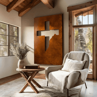 The Calvary - Metal Wall Art - Oxide