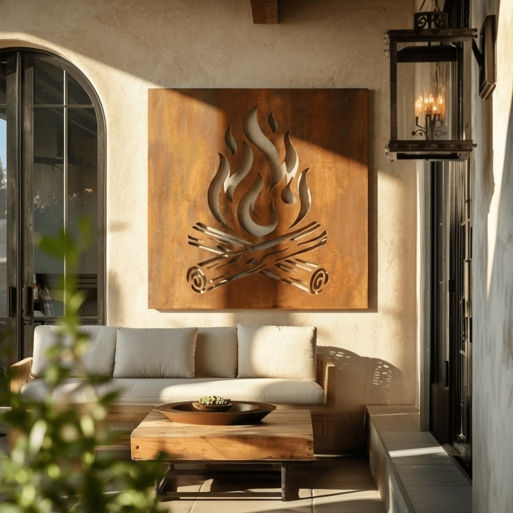 The Campfire - Metal Wall Art - Anthem Classic