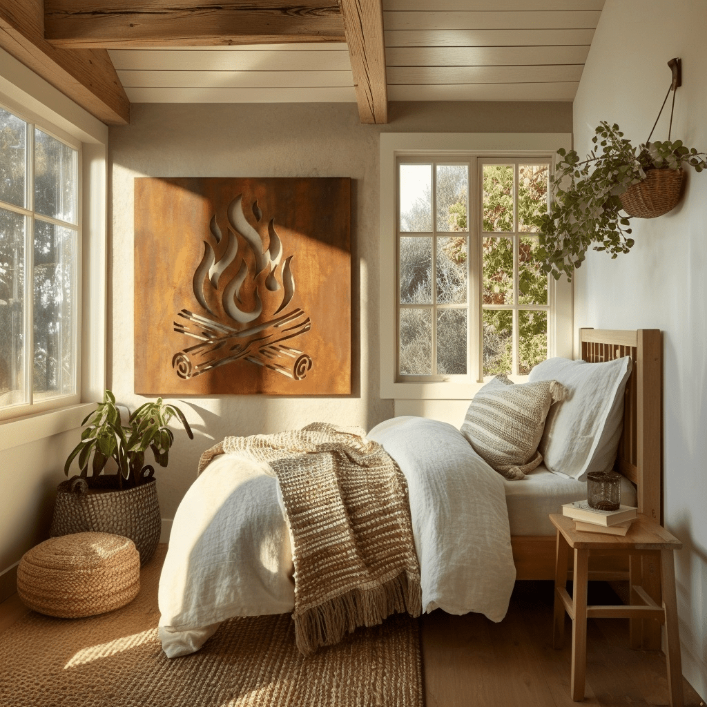 The Campfire - Metal Wall Art - Anthem Classic