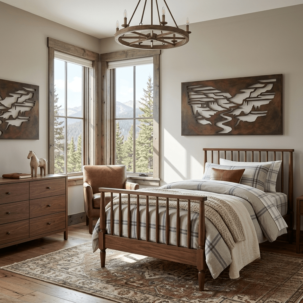 The Canyon - Metal Wall Art - Umber - Anthem Classic