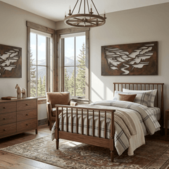 The Canyon - Metal Wall Art - Umber - Anthem Classic