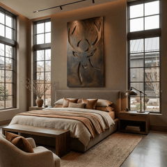 The Caribou - Metal Wall Art - Anthem Classic