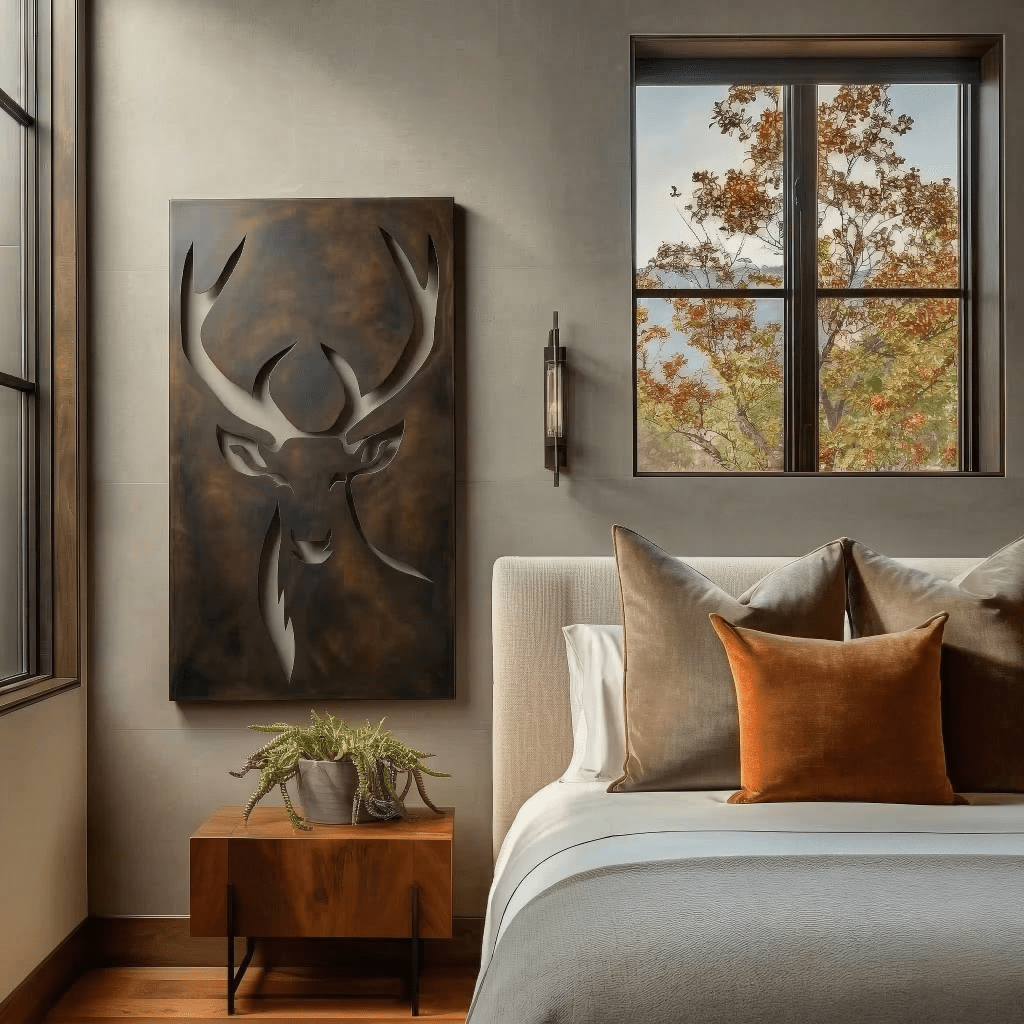 The Caribou - Metal Wall Art - Anthem Classic
