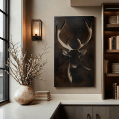 The Caribou - Metal Wall Art - Anthem Classic