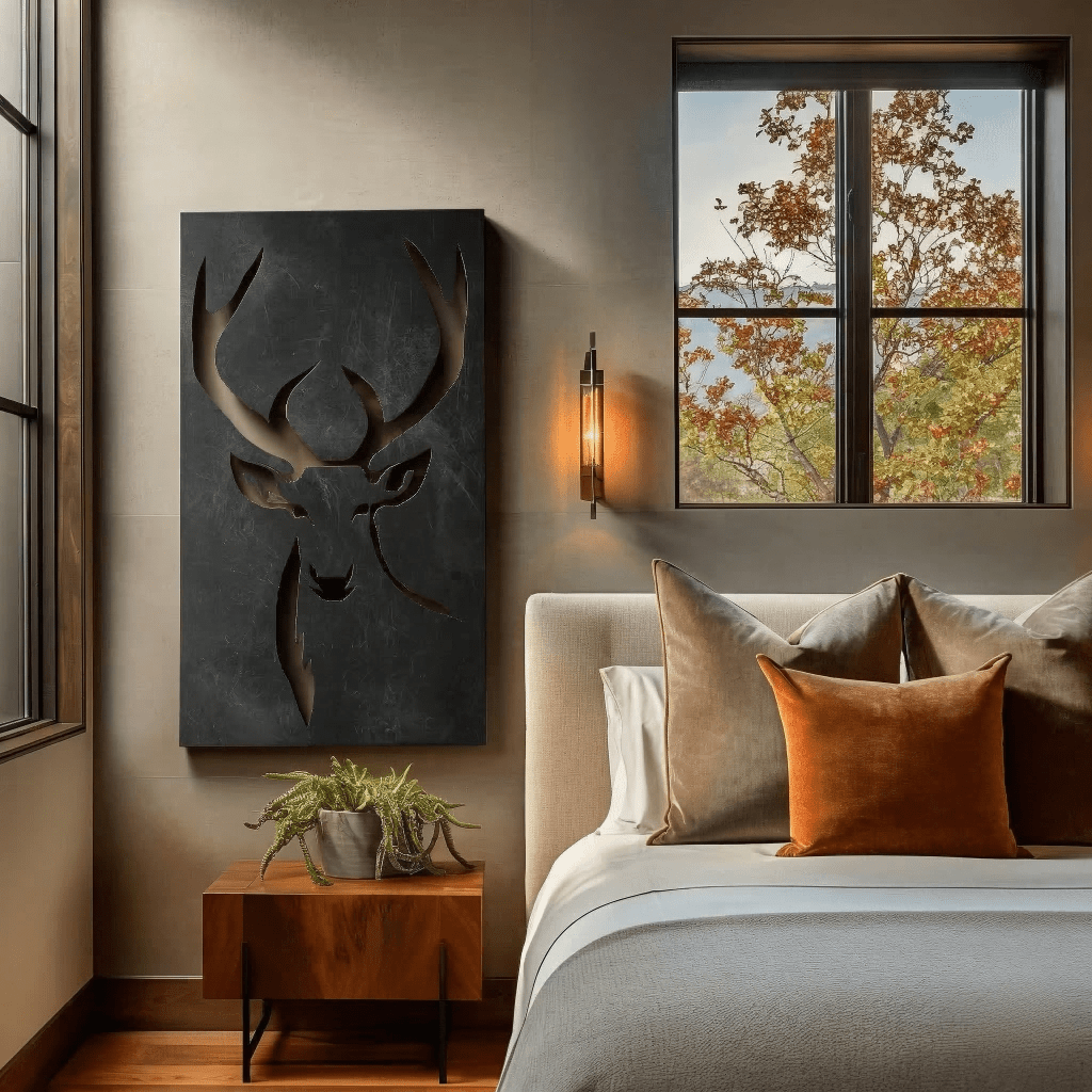 The Caribou - Metal Wall Art - Anthem Classic