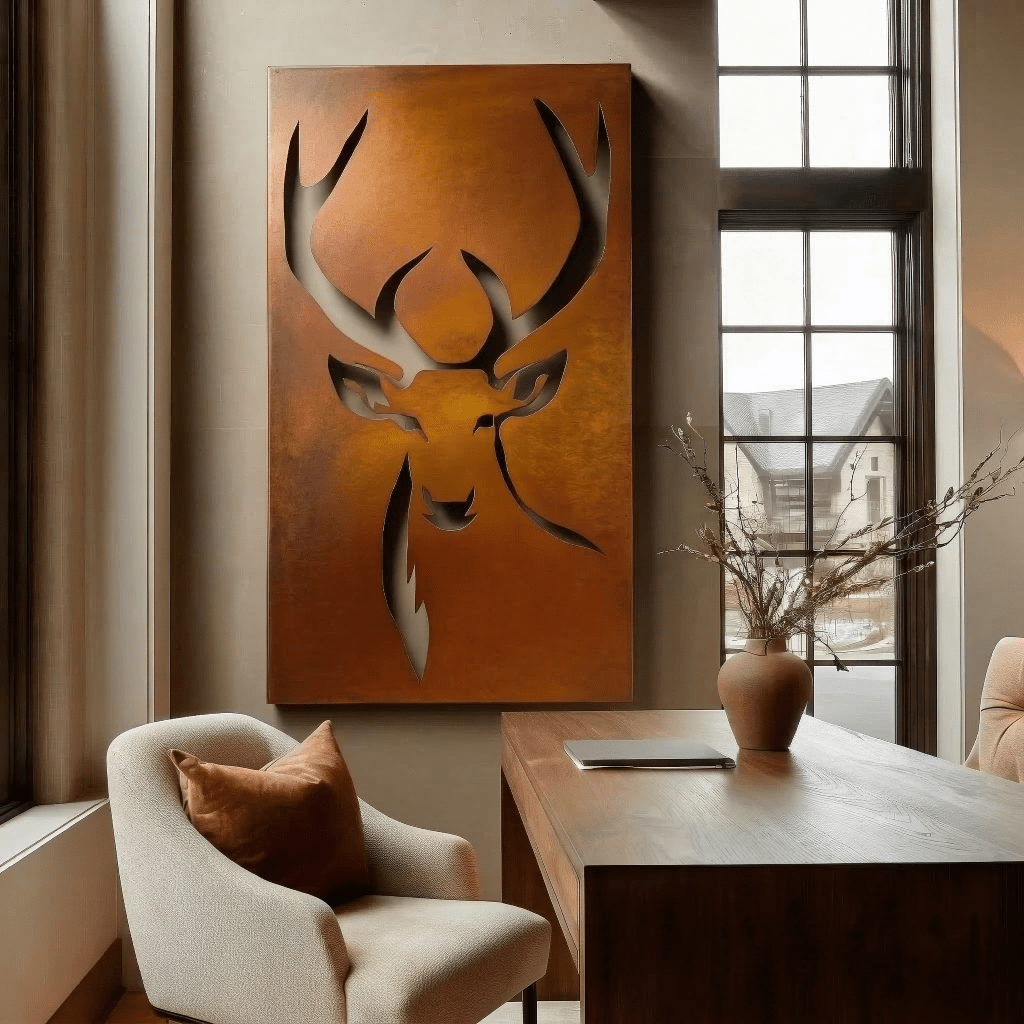 The Caribou - Metal Wall Art - Anthem Classic