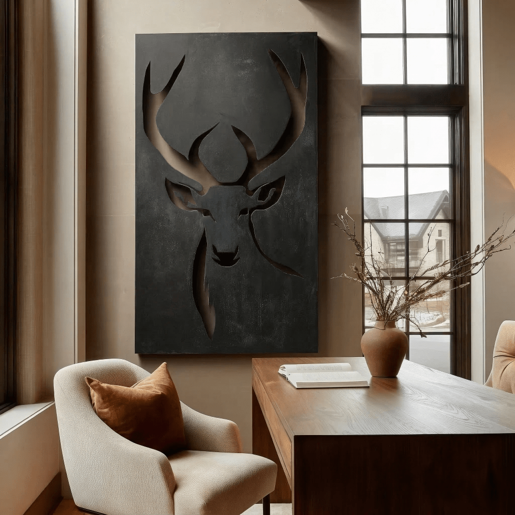 The Caribou - Metal Wall Art - Anthem Classic