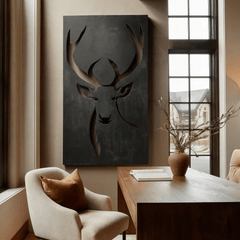 The Caribou - Metal Wall Art - Anthem Classic