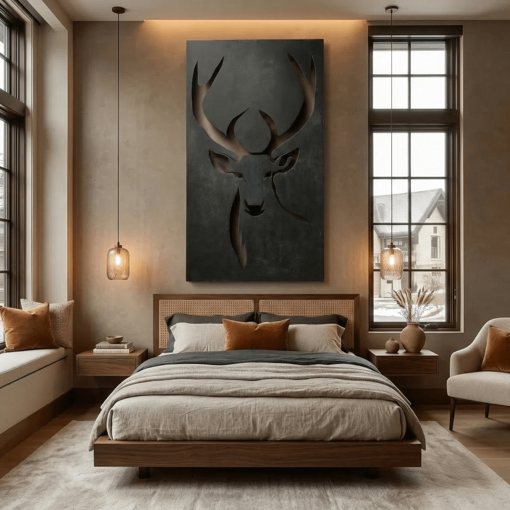 The Caribou - Metal Wall Art - Anthem Classic