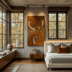 The Caribou - Metal Wall Art - Anthem Classic