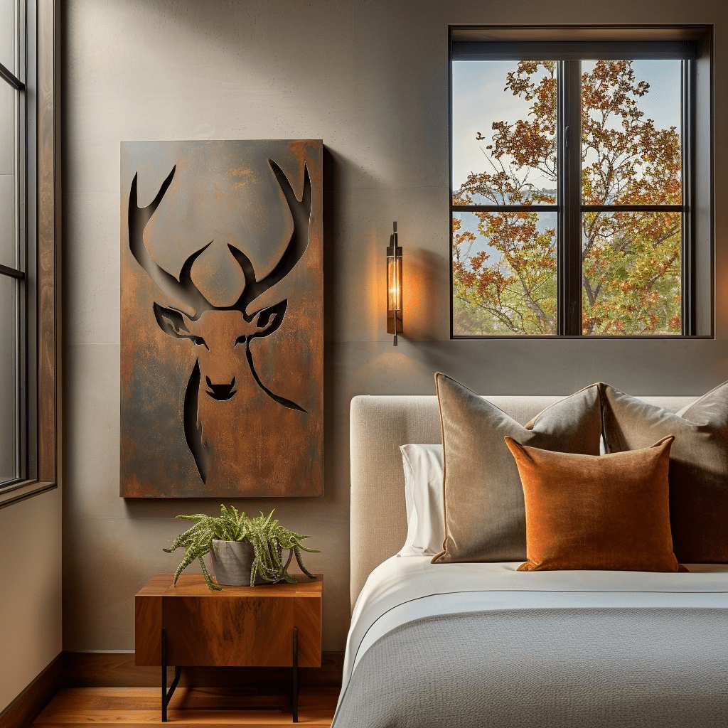 The Caribou - Metal Wall Art - Anthem Classic