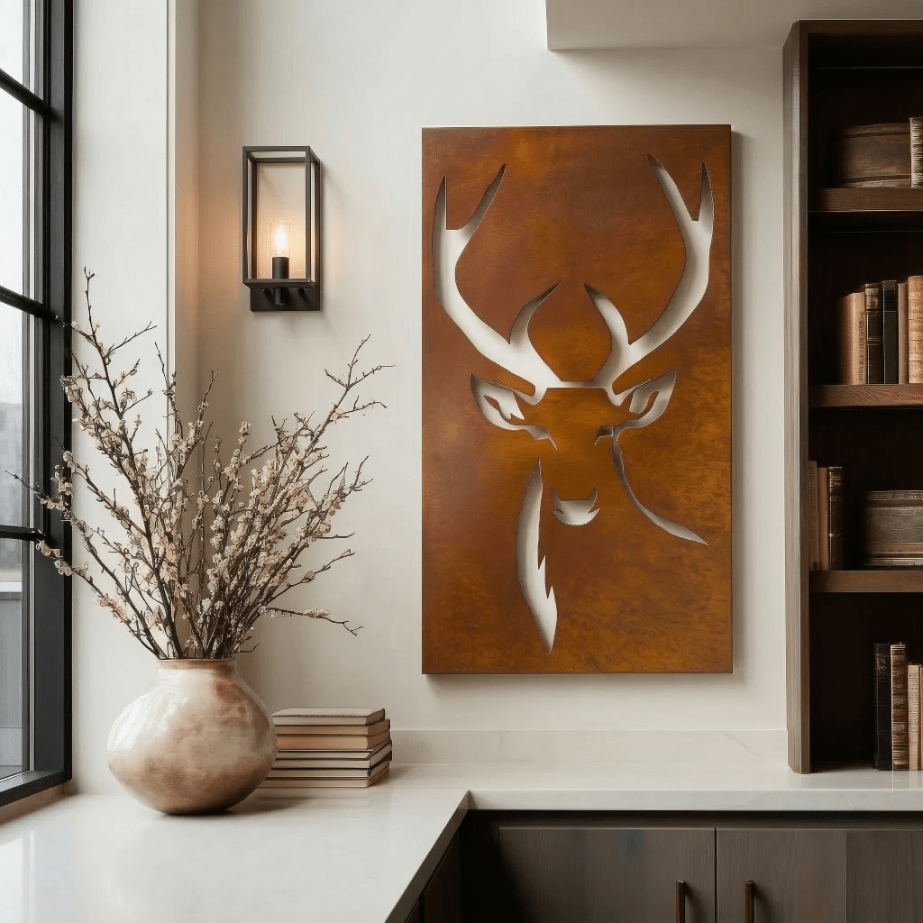 The Caribou - Metal Wall Art - Anthem Classic