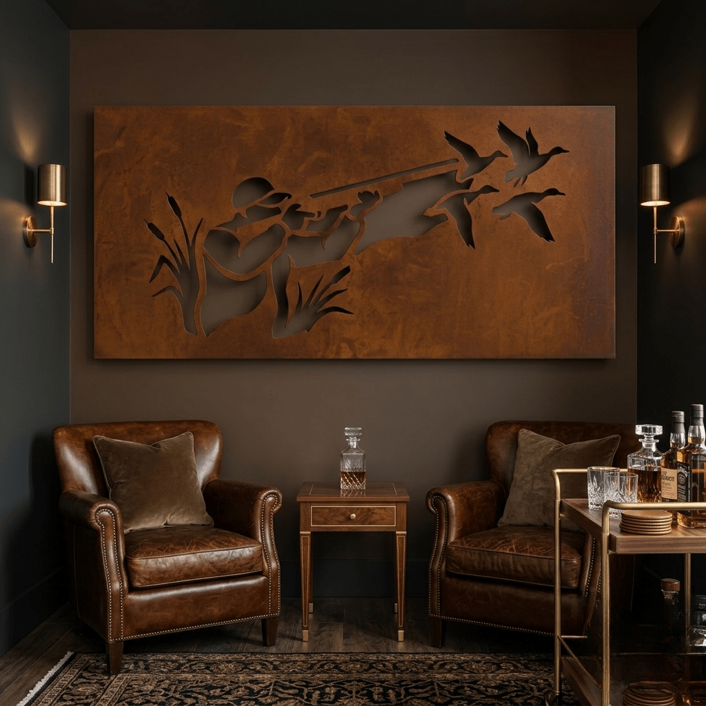 The Cattail Country - Metal Wall Art - Oxide - Anthem Classic