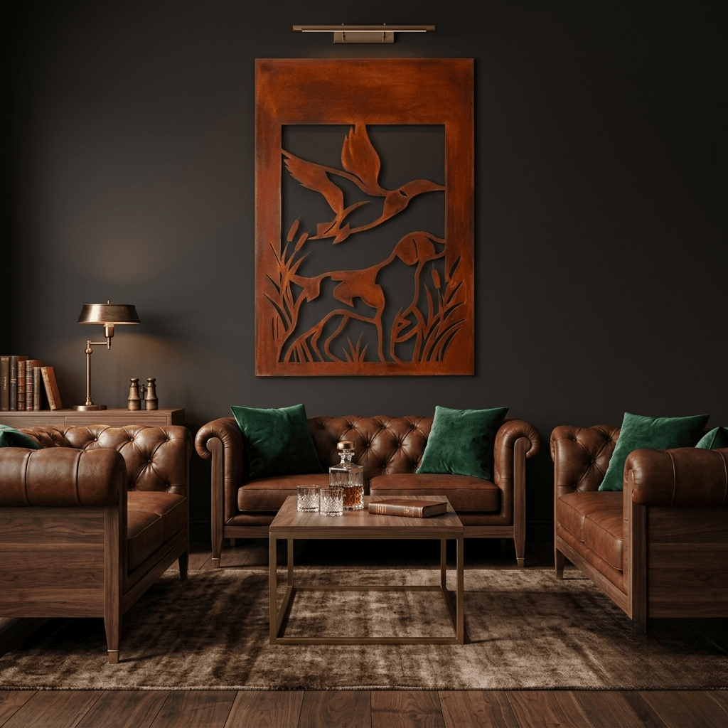 The Cattail Cover - Metal Wall Art - Oxide - Anthem Classic
