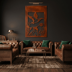 The Cattail Cover - Metal Wall Art - Oxide - Anthem Classic