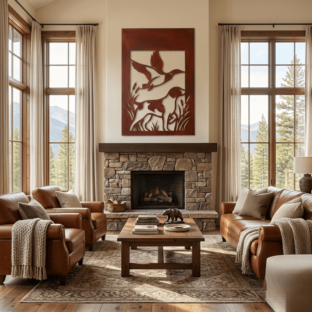 The Cattail Cover - Metal Wall Art - Oxide - Anthem Classic
