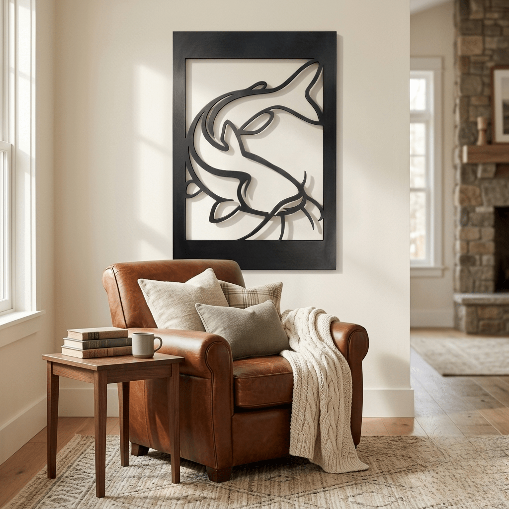 The Channel Cat - Metal Wall Art - Forge - Anthem Classic
