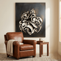 The Chase - Metal Wall Art - Forge