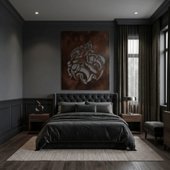 The Chase - Metal Wall Art - Umber - Anthem Classic