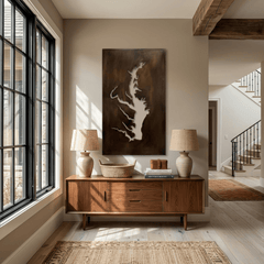 The Chesapeake Bay - Metal Wall Art - Umber - Anthem Classic