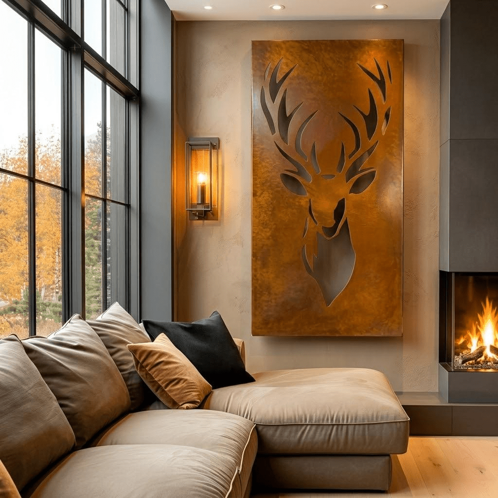 The Chital - Metal Wall Art - Anthem Classic
