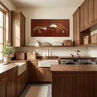 The Classic - Metal Wall Art - Oxide
