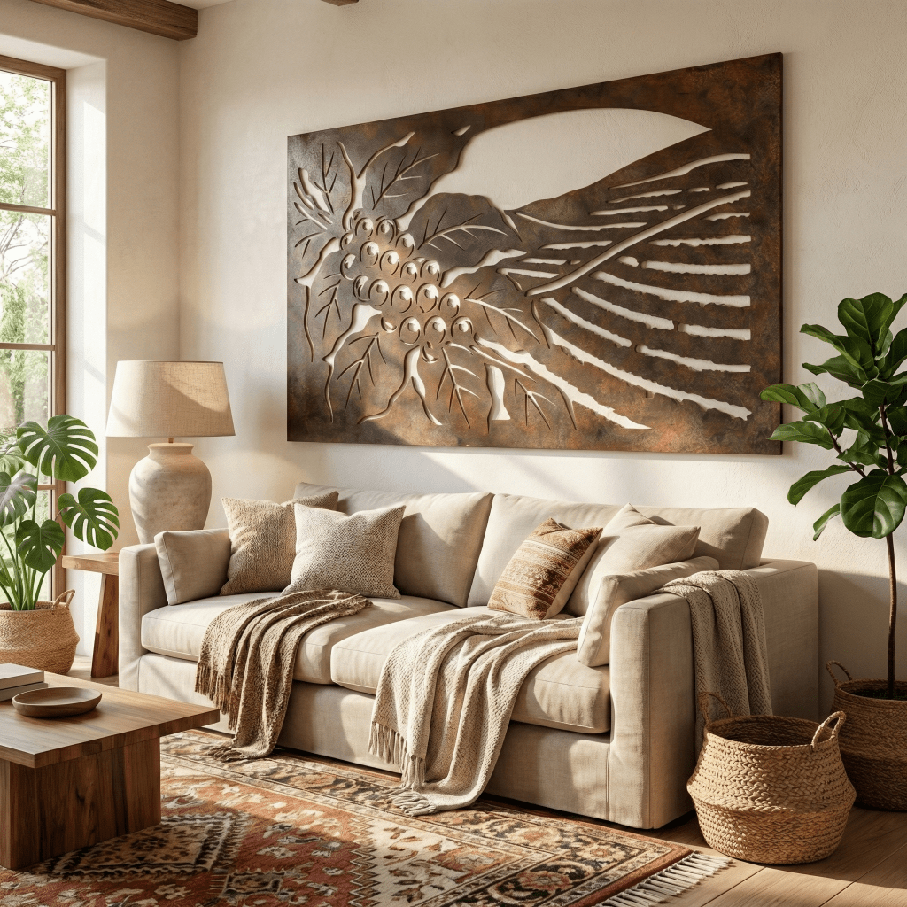 The Coffee Plantation - Metal Wall Art - Anthem Classic